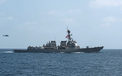 Tàu USS Mason bị tấn công tên lửa lần thứ 3 từ Yemen