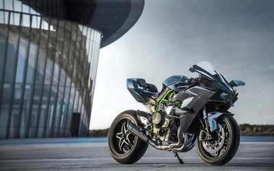 ‘Quái thú’ siêu mô tô Kawasaki Ninja H2 Carbon 2017