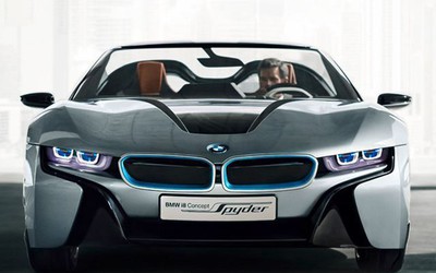 BMW i8 sắp có thêm phiên bản mui trần siêu sang