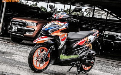 Phiên bản Honda Click 125i độ Repsol chất lừ hút hồn dân chơi