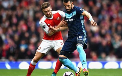 Middlesbrough khiến Arsenal mất chuỗi 6 trận thắng liên tiếp