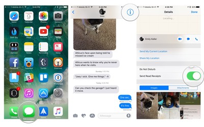 Cách tắt tính năng thông báo trạng thái iMessage đã được đọc