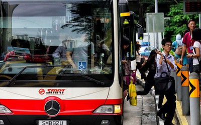 Singapore đã có xe bus tự lái đầu tiên