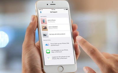 Ứng dụng Apple Support hỗ trợ người dùng iPhone mới