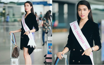 Á hậu Lệ Hằng, những hình ảnh đầu tiên tại Miss Universe 2016