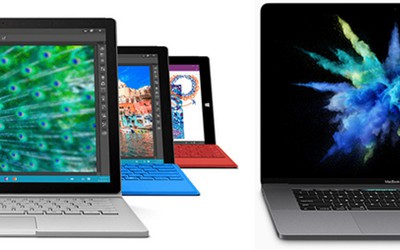 Qua mặt Apple, Microsoft quả quyết Surface 'ăn đứt' MacBook Pro