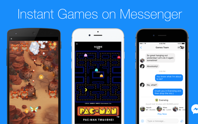 Cách chơi game tức thì trên Facebook Messenger cho Android và iOS