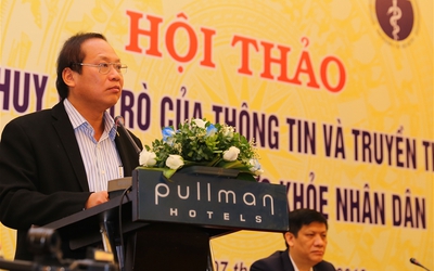Phối hợp giữa ngành y tế và báo chí sẽ ngày càng đi vào chiều sâu