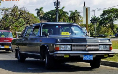 Limousine của ông Fidel Castro 'tái sinh' thành taxi tại Cuba