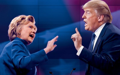 Cuộc 'so găng' đầu tiên: Trump-Clinton tranh cãi nảy lửa về kinh tế