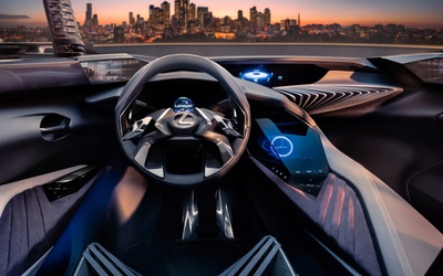 Lexus UX Concept lộ nội thất tương lai