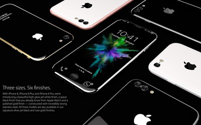 Ngắm ý tưởng thiết kế iPhone 8 đẹp như mơ