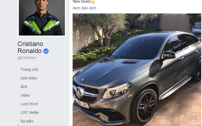 CR7 ‘tậu’ Mercedes-AMG GLE 63 S chào năm mới