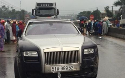 Siêu xe Rolls Royce gây tai nạn nghiêm trọng trên QL1A
