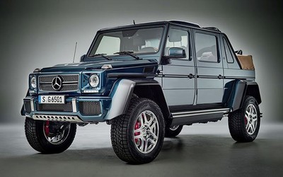 Ngắm nhìn 'tuyệt phẩm' Mercedes-Maybach G650 Landaulet