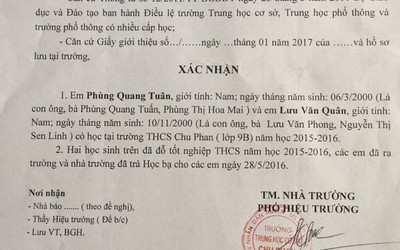 Hà Nội: Bị đình chỉ học vẫn được giới thiệu sang trường khác