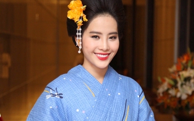 Các Hoa hậu, Á hậu Việt đọ sắc trong trang phục Kimono