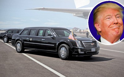 Vì sao ông Trump không được tự lái chiếc Limousine mới chống đạn?