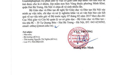 Vụ giáo viên mầm non đánh học sinh: Bộ Giáo dục chỉ đạo 'nóng'