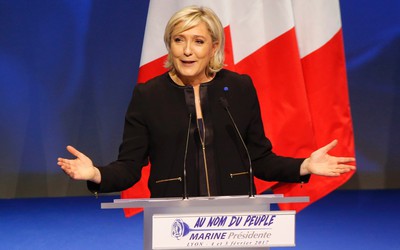 Bầu cử Pháp: Bà Marine Le Pen 'rộng đường' vào điện Elysee