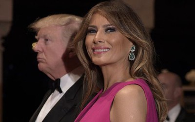 Melania Trump được người Mỹ yêu thích hơn cả Tổng thống