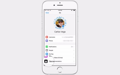 Sử dụng tính năng trò chuyện bí mật trong Messenger trên iPhone