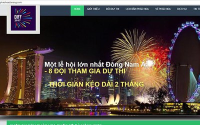 Ngăn chặn truy cập website giả mạo BTC Festival pháo hoa quốc tế