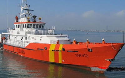 Đà Nẵng: Cứu hộ thành công 10 thuyền viên gặp nạn trên biển