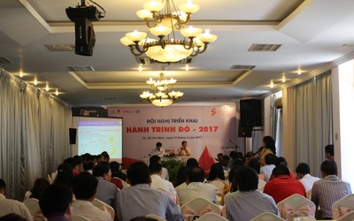 Hành trình Đỏ xuyên Việt năm 2017 được phát động trên 30 tỉnh thành