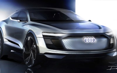 Audi ra mắt mẫu xe Crossover chạy điện E-Tron Sportback