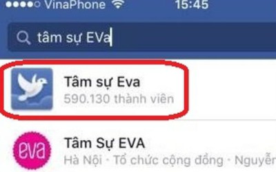 Group kín Tâm sự Eva vì sao bỗng dưng không truy cập được?