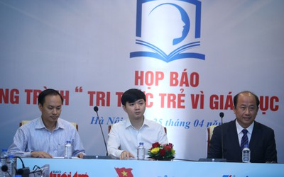 Phát động chương trình 'Tri thức trẻ vì giáo dục 2017'