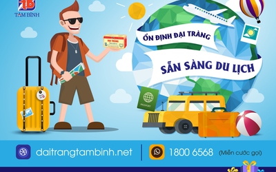 Đại tràng Tâm Bình - Ổn định đại tràng, sẵn sàng du lịch