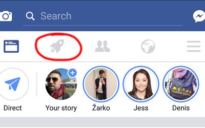 Giải mã nút ‘rocket’ mới trên ứng dụng Facebook