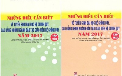 Bộ GD&ĐT lên tiếng về cuốn cẩm nang tuyển sinh đại học sai mã ngành