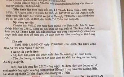 Nguyên giám đốc sở Y tế Long An bị cấm xuất cảnh: Luật sư nói gì?