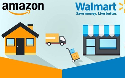 Cuộc chiến không hồi kết giữa Amazon - Walmart