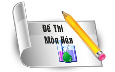 Đề thi minh họa môn Hóa học THPT Quốc gia 2017 mới nhất