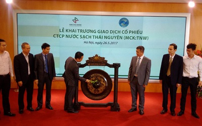 Công ty Nước sạch Thái Nguyên đưa 16 triệu cổ phiếu lên sàn