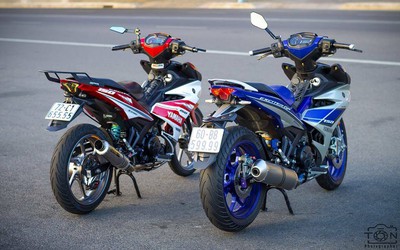 Ngắm bộ đôi Yamaha Exciter 150 biển tứ quý độ 'ngầu' của biker Việt