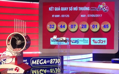 Kết quả xổ số Vietlott ngày 7/5: 21 tỷ đồng chưa có chủ