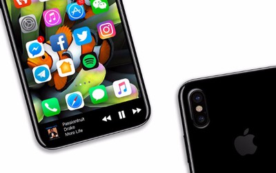 Lộ diện hình ảnh cách thức hoạt động trên màn hình iPhone 8