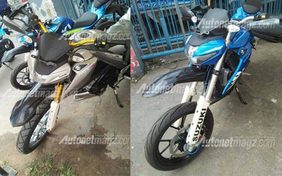 Suzuki GSX-S150 độ phong cách "cào cào" SuperMoto ấn tượng