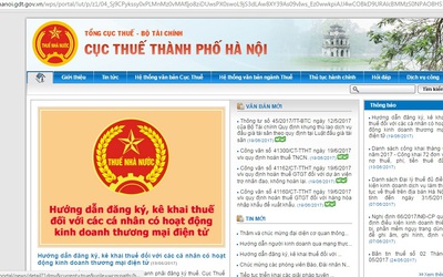 Tới lượt người kinh doanh online tại Hà Nội phải nộp thuế