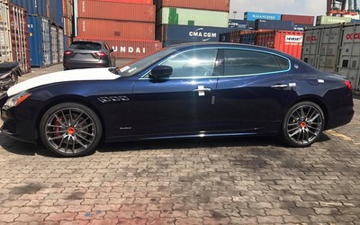 Xe Maserati đắt nhất Việt Nam giá 12 tỷ đồng cập bến