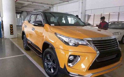 Biến Toyota Fortuner thành ‘xế sang’ Lexus chỉ với 70 triệu đồng