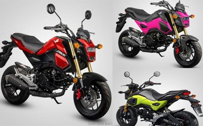 Honda MSX 125cc 2017 bổ sung thêm 4 tùy chọn màu sắc mới