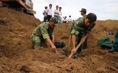 Bình Dương: Phát hiện và khai quật hàng chục hài cốt liệt sĩ