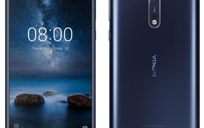 Rò rỉ hình ảnh báo chí Nokia 8 với camera kép, ống kính Carl Zeiss