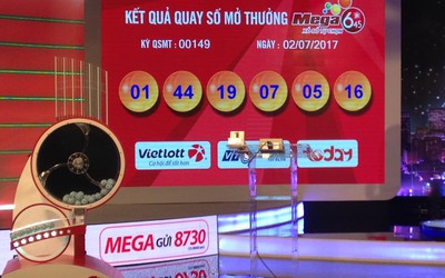 Kết quả xổ số Vietlott Mega ngày 2/7: Jackpot hơn 31 tỷ chưa có chủ